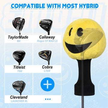 Emoji Driver Head Cover